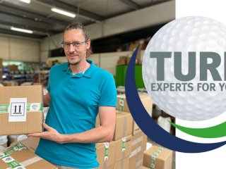 Turf Rasenpflege nachhaltiger Versand Verpackung