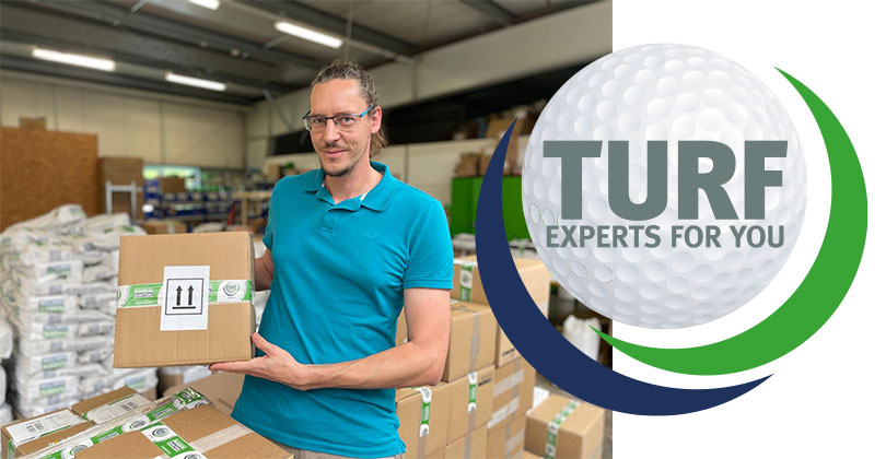 Turf Rasenpflege nachhaltiger Versand Verpackung